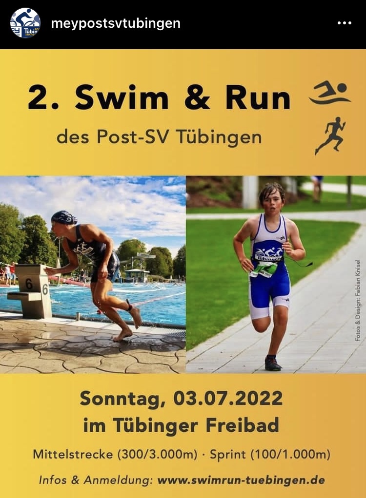 Swim & Run im Tübinger Freibad